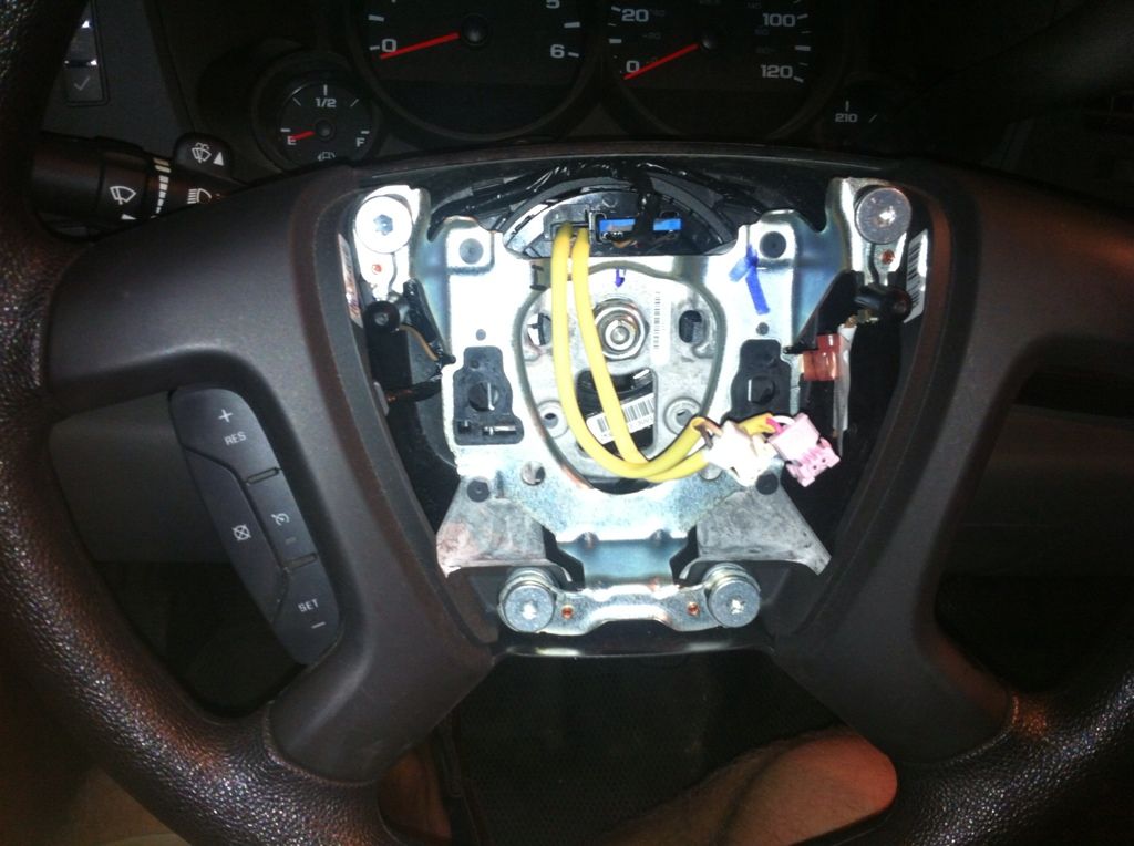 How to add Steering Wheel Audio Controls with stock wheel. Chevy Silverado and GMC Sierra Forum